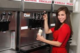 Commercial ice cream maker